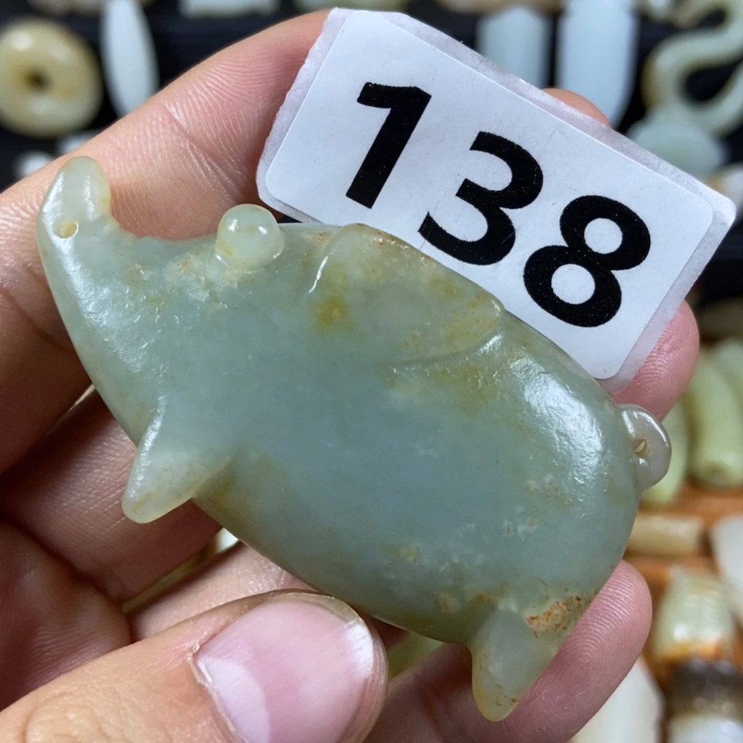 吊坠(不含链)未镶嵌和田玉