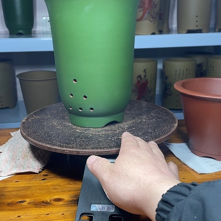 紫砂花盆我也想要一个这样的