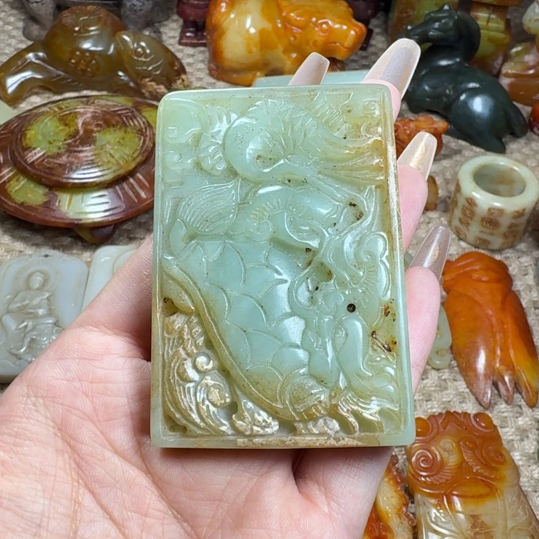 吊坠白玉菩提挂件