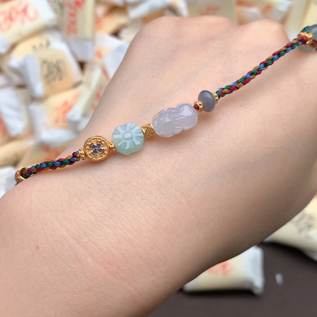 【闪购商品】翡翠手绳未镶嵌一