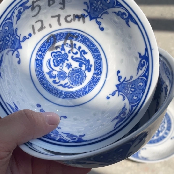 摆件景德镇高温细白瓷餐具