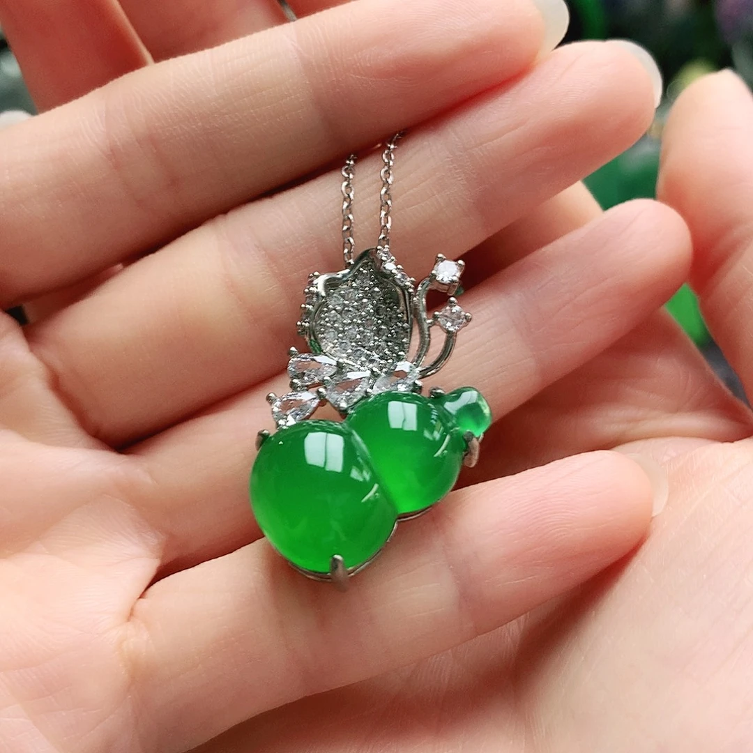 玛瑙/玉髓未镶嵌吊坠