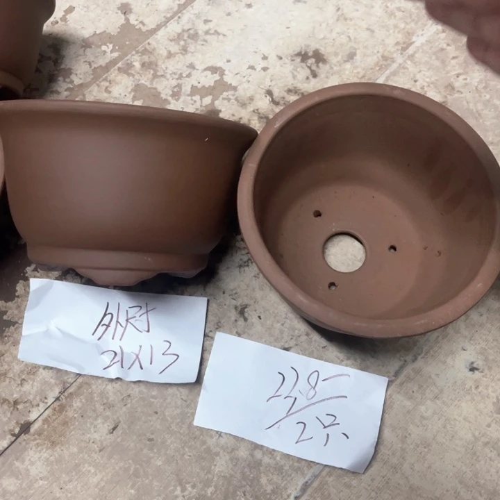 紫砂紫砂花盆拍照包赔