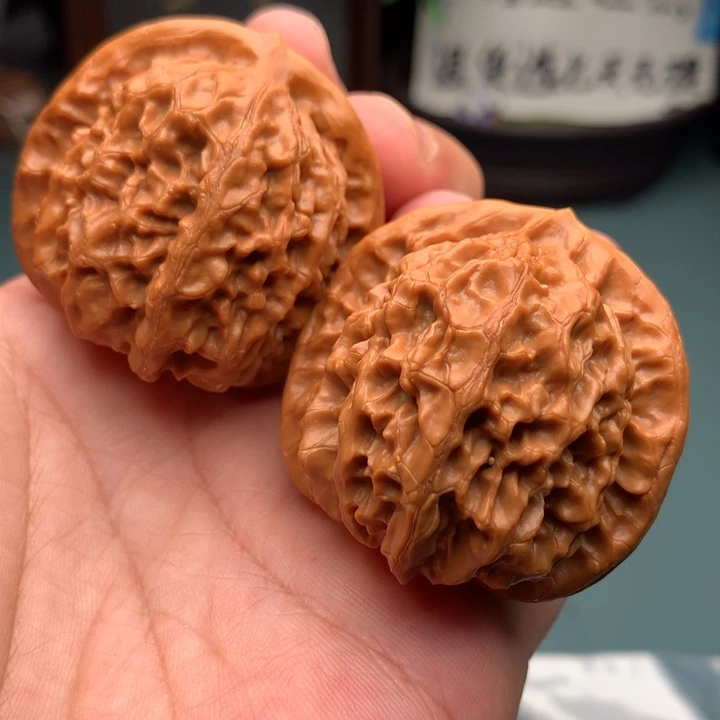 把件文玩核桃F*金麒麟40