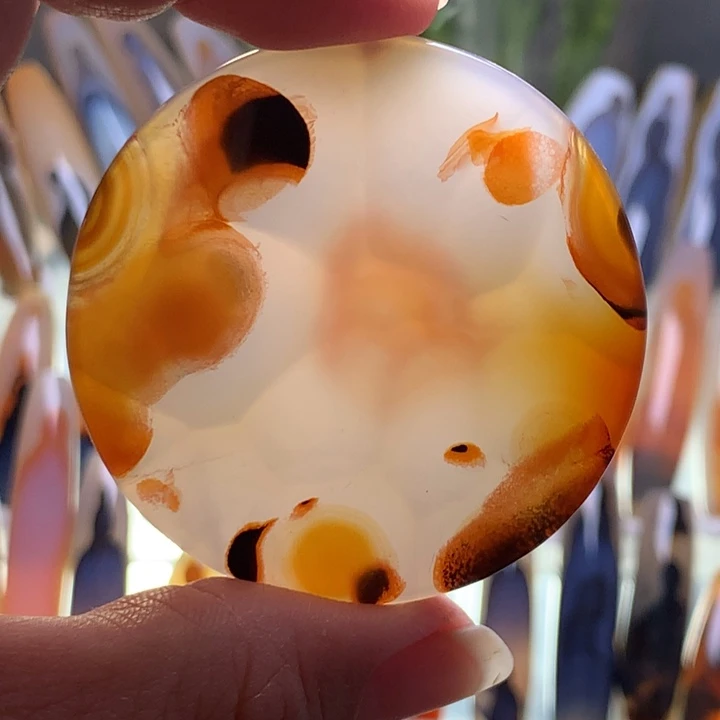 合金玛瑙/玉髓珠宝半成品176