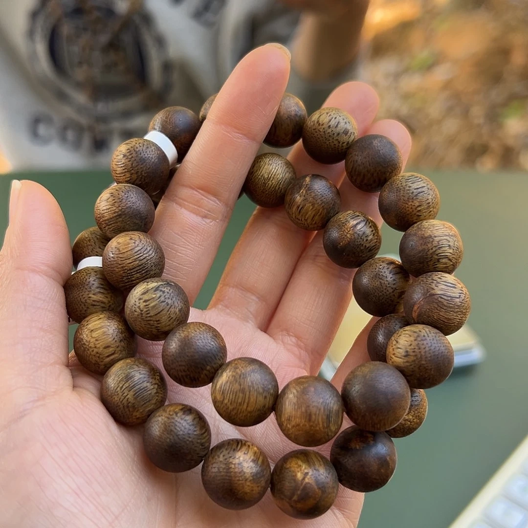 沉香手串乌身14克1.3多样性发一条