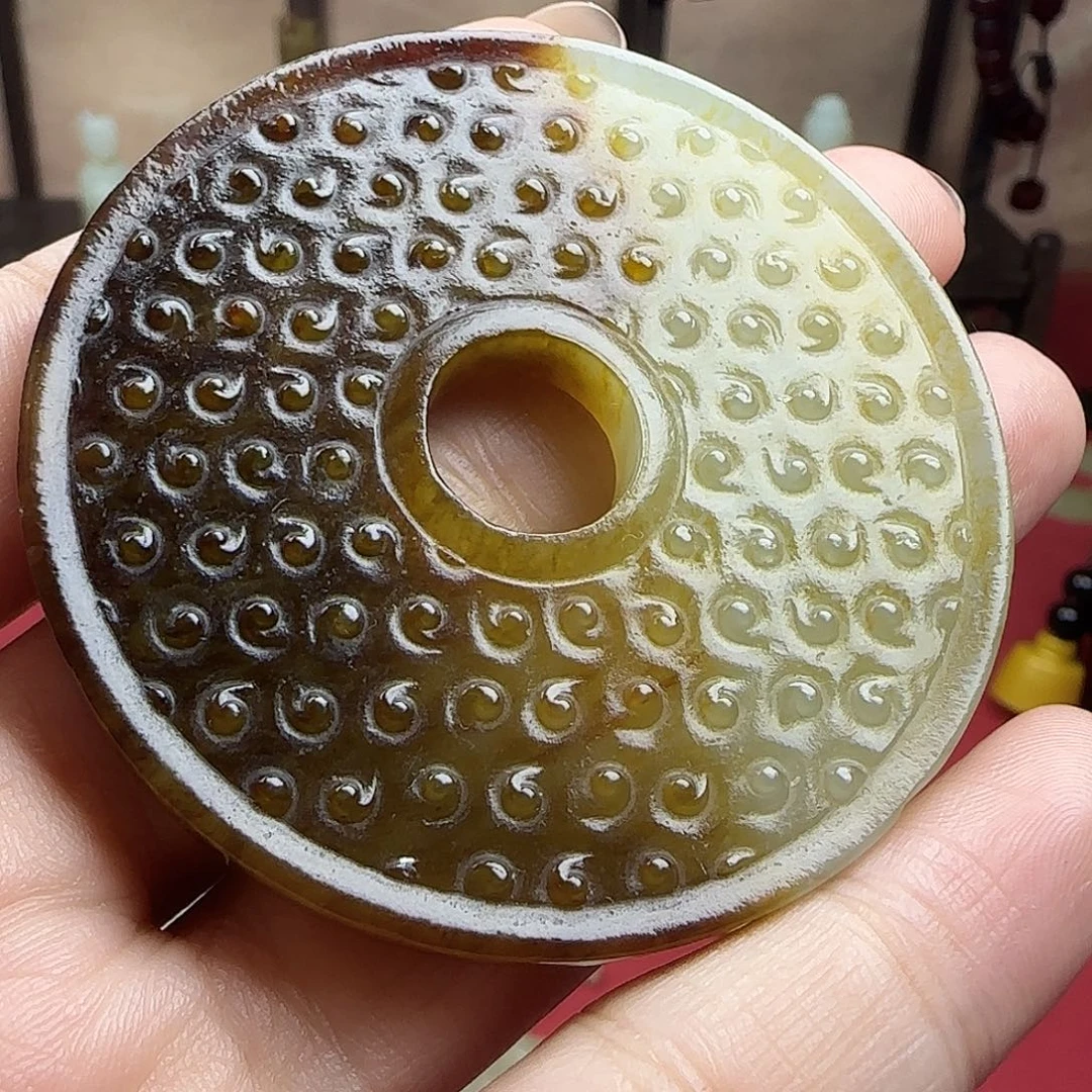 *****和田玉未镶嵌挂件