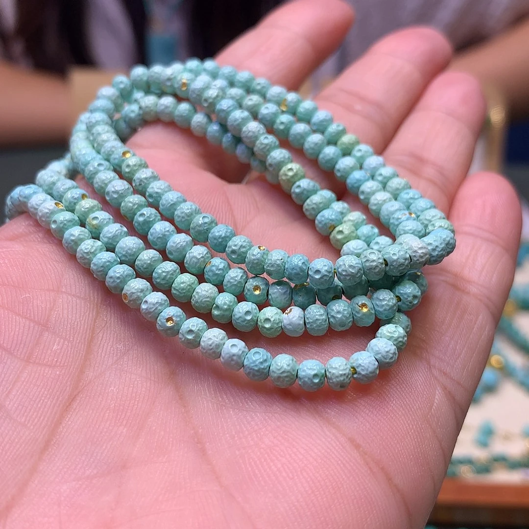 绿松石未镶嵌多圈