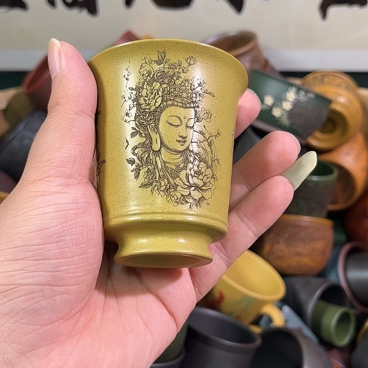 茶杯紫砂全手工紫砂主人杯