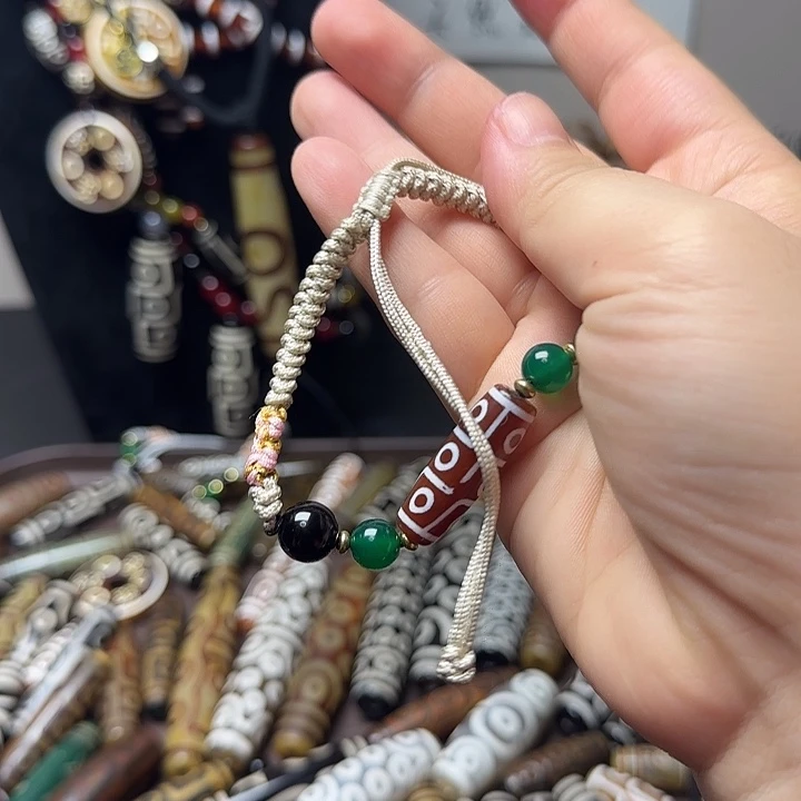 玛瑙/玉髓合金颈饰