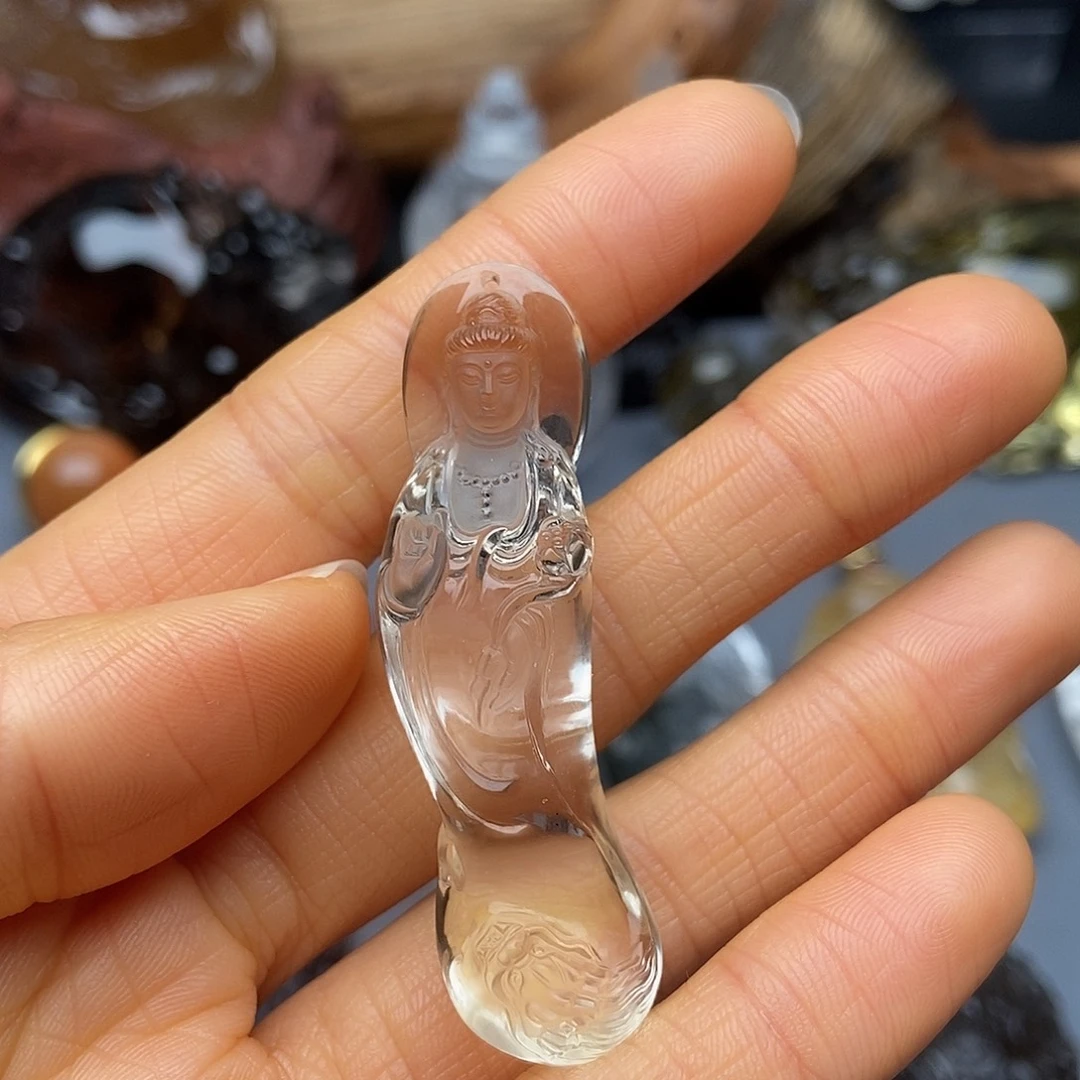 未镶嵌水晶颈饰吊坠