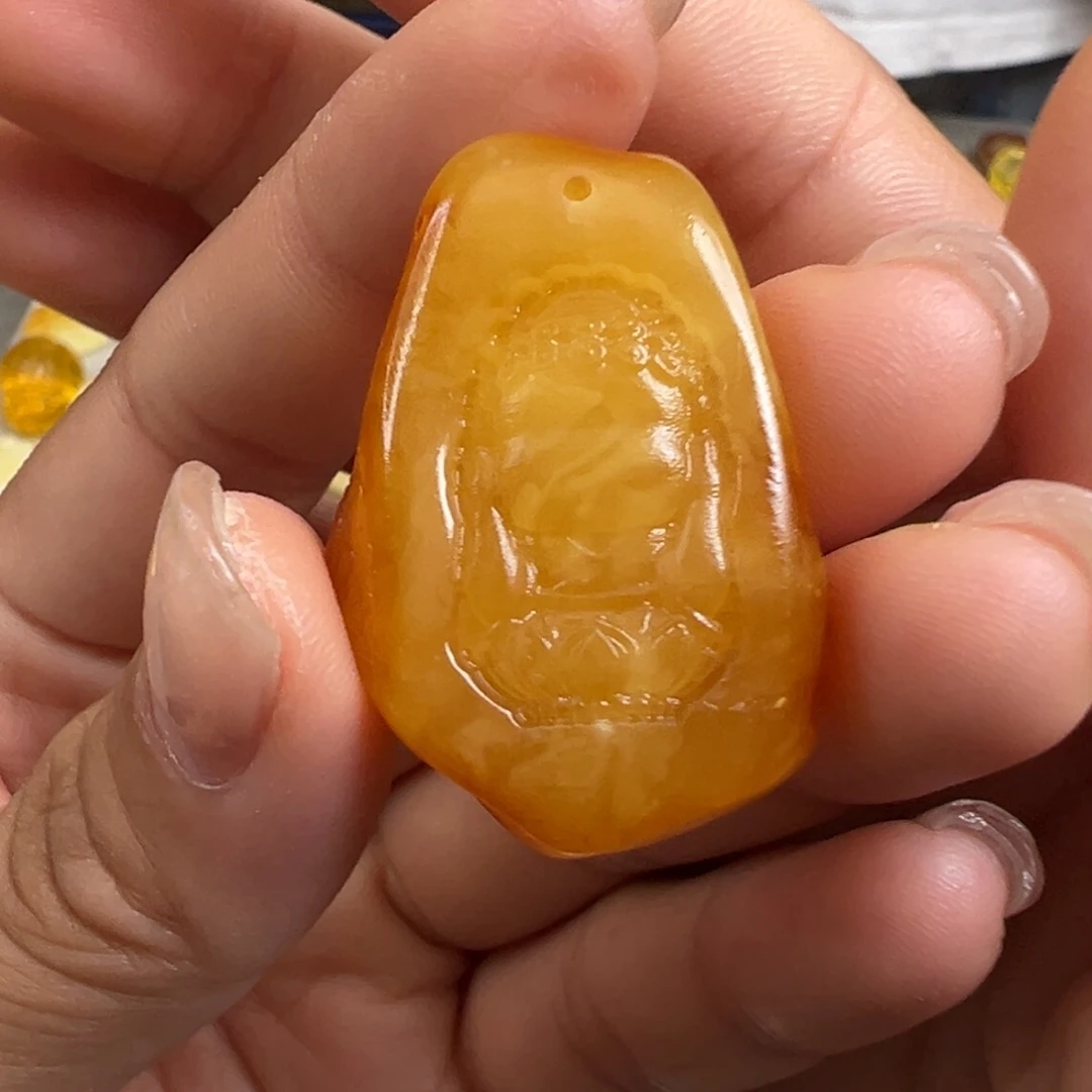 裸石蜜蜡未镶嵌蜜蜡