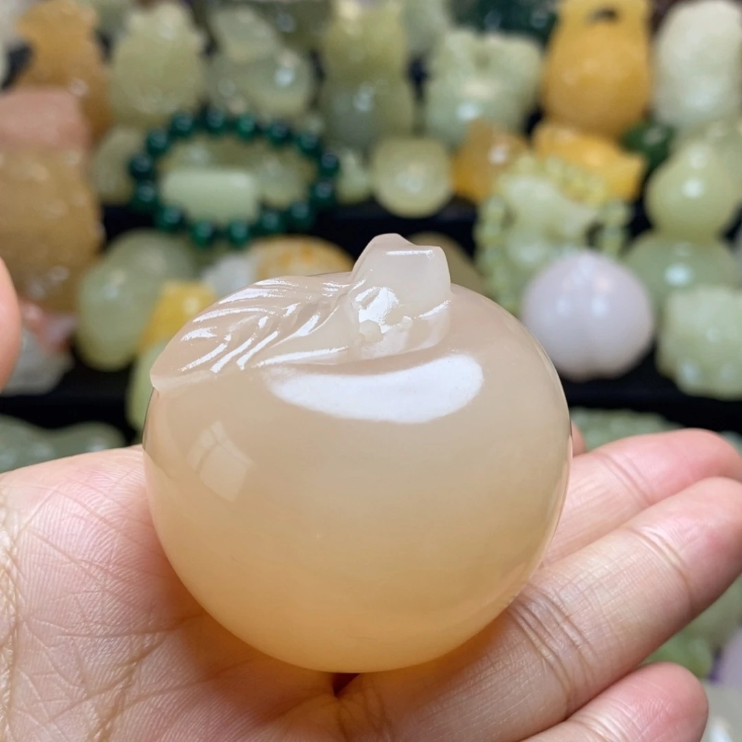 玉天然桌面小摆件