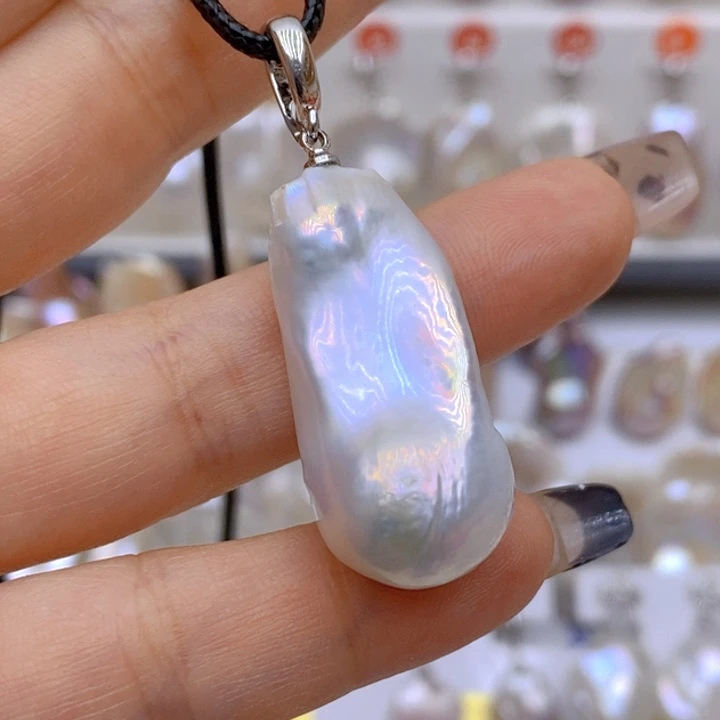 淡水珍珠吊坠(赠链)未镶嵌