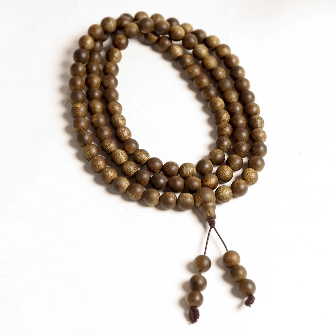 沉香沉香【非遗严选】文莱沉香九分沉多圈手串8mm 108颗 FY0002