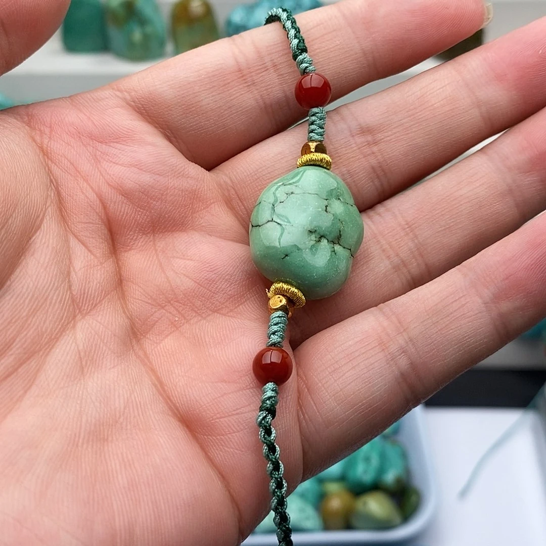 未镶嵌绿松石手链