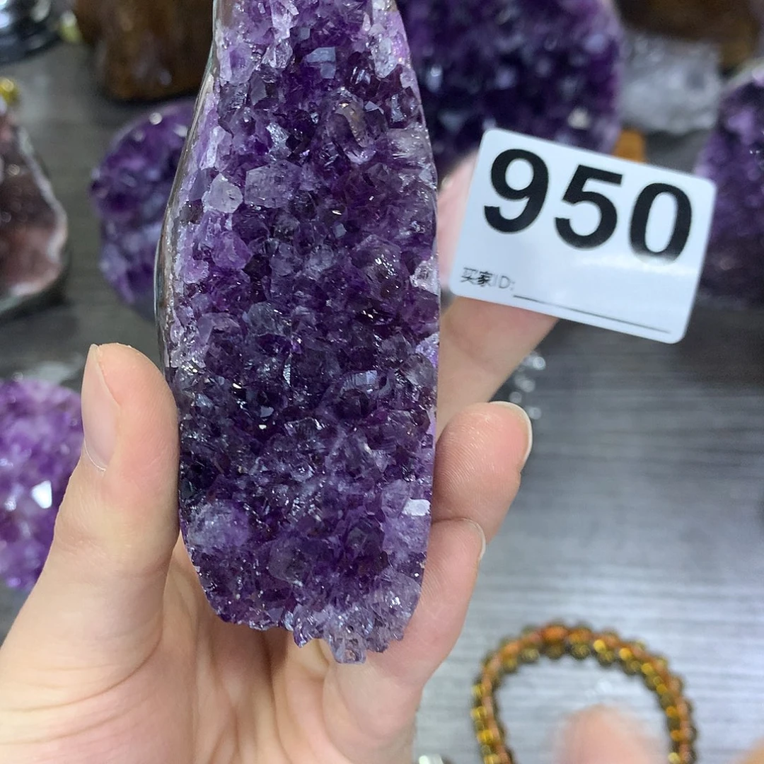 紫晶珠宝半成品未镶嵌950