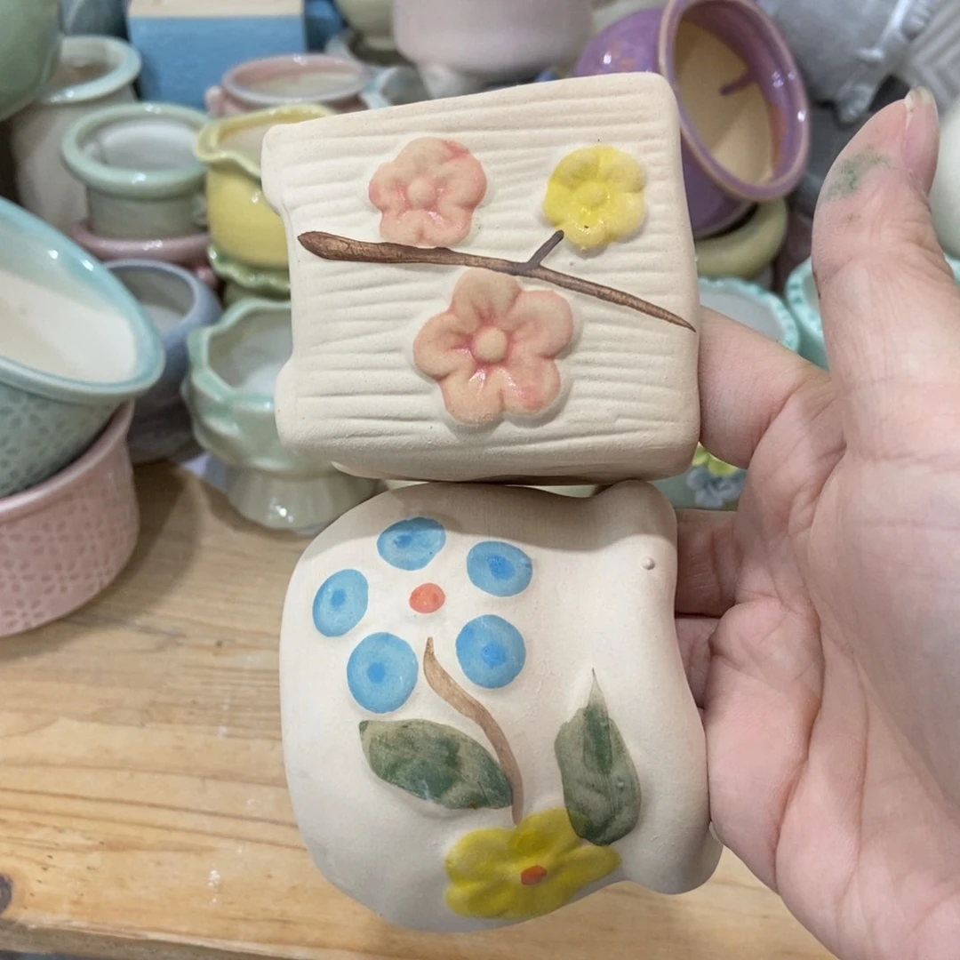 红陶陶瓷花盆凑满12米包邮