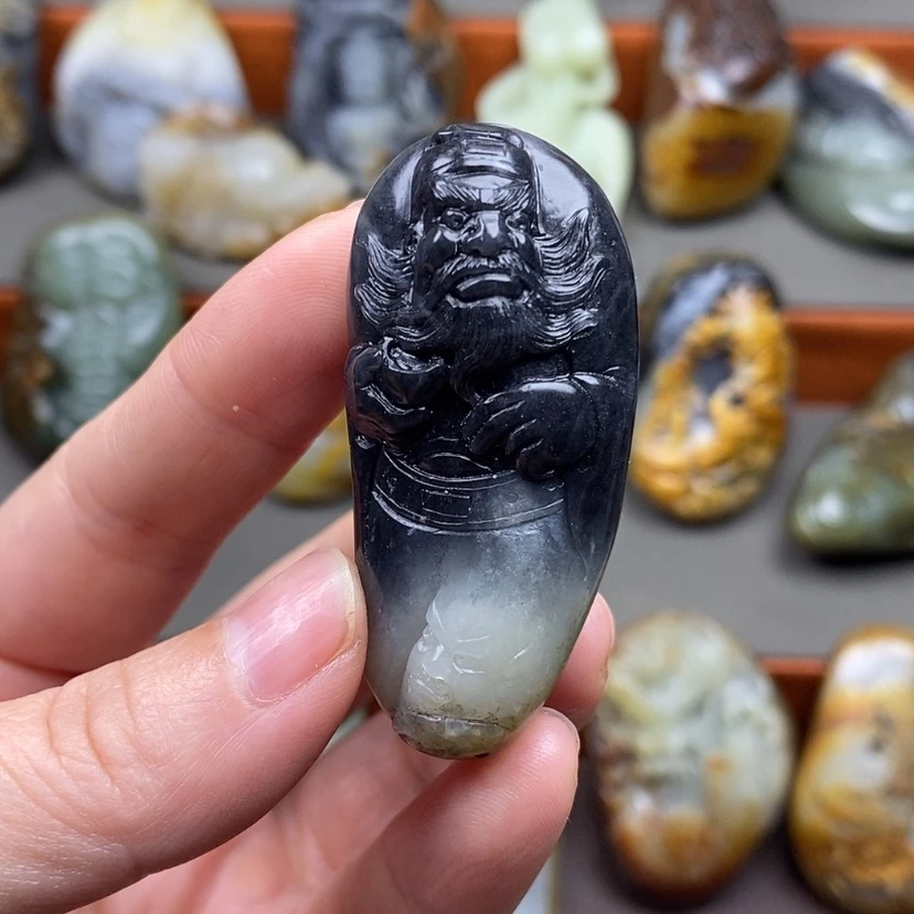 【闪购商品】未镶嵌和田玉挂件菩***圣