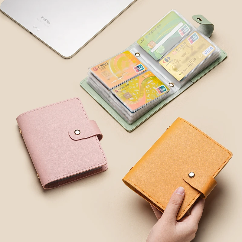 卡包女士2025新款男轻薄小巧大容量卡位多卡套证件收纳包银行卡夹
