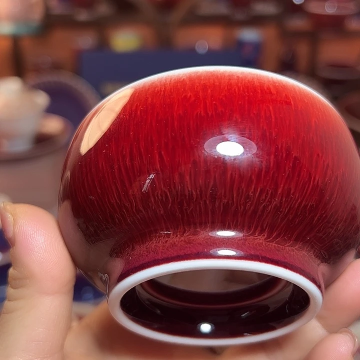 瓷片景德镇陶品艺轩郎红