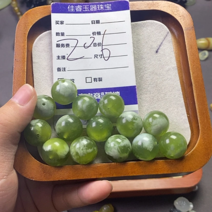 【闪购商品】岫玉合金颈饰小*头