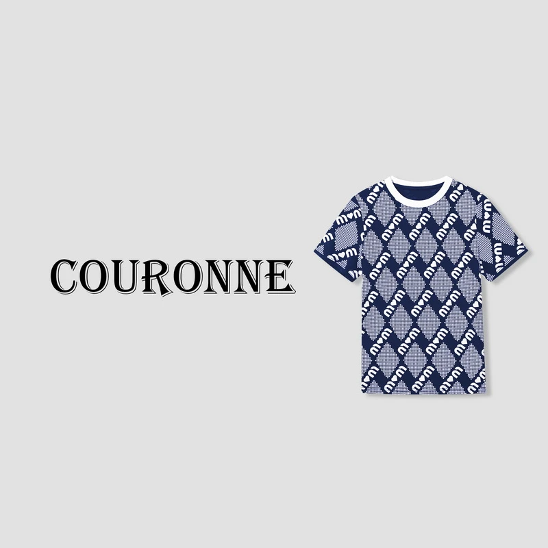 【桐桐】-潮牌设计感潮酷修身美式圆领打底短袖上衣30907