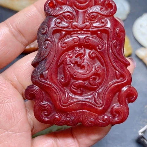 紫金钵盂菩提吊坠