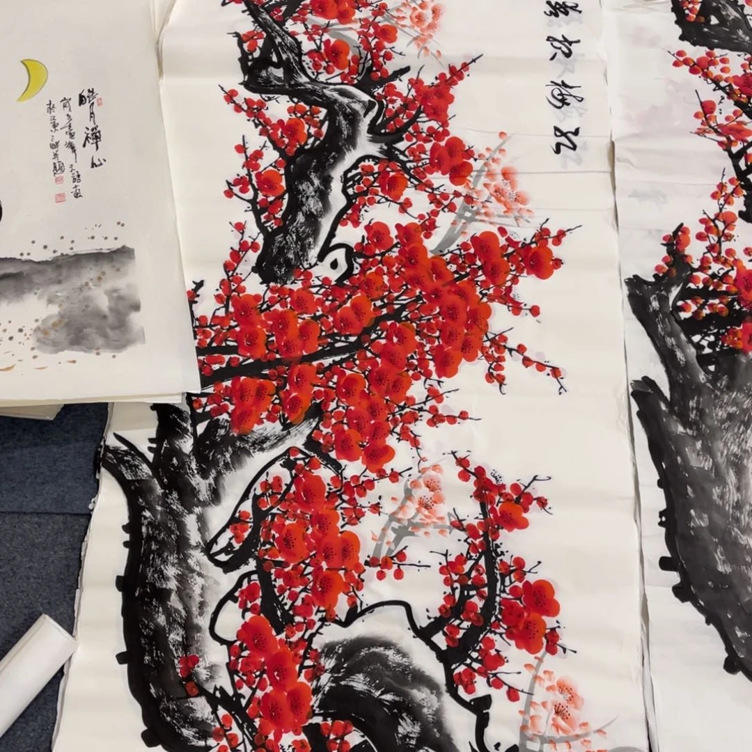 国画处理作品看好再拍哦