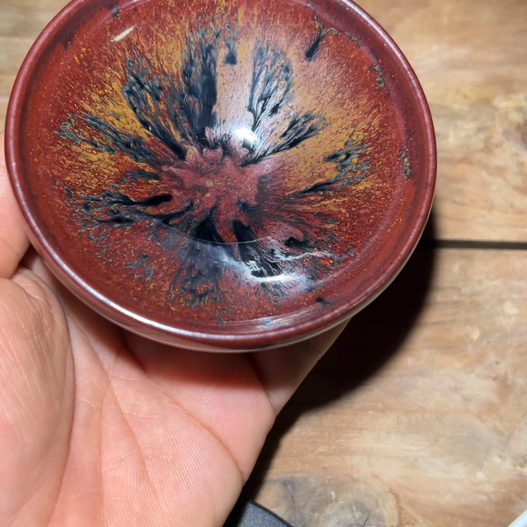 茶盏爱**蜡老表精选柴烧127