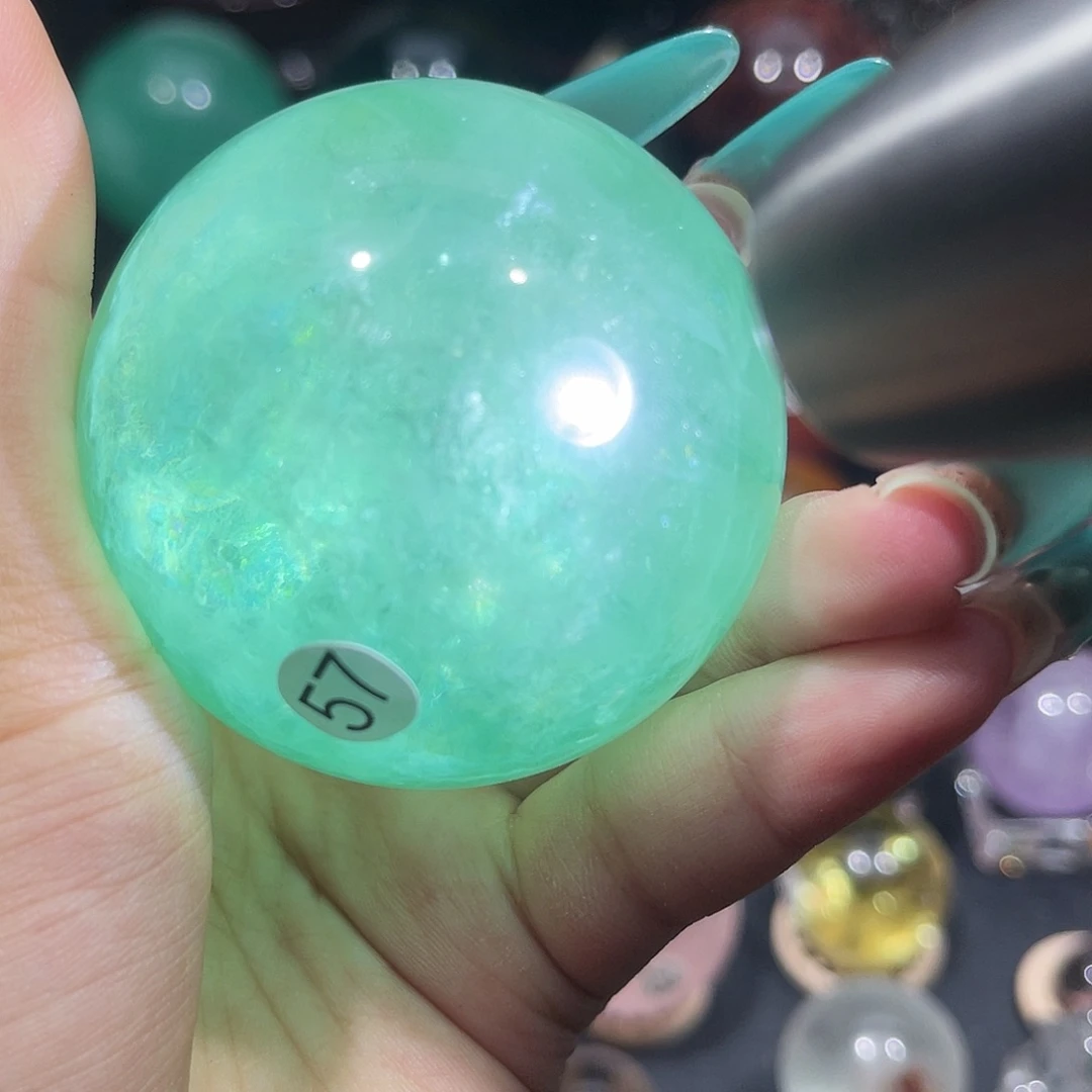 珠宝半成品未镶嵌水晶微瑕5.6