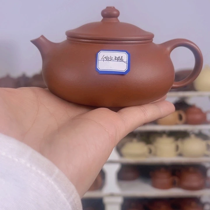 紫砂茶壶微瑕底槽清寒江