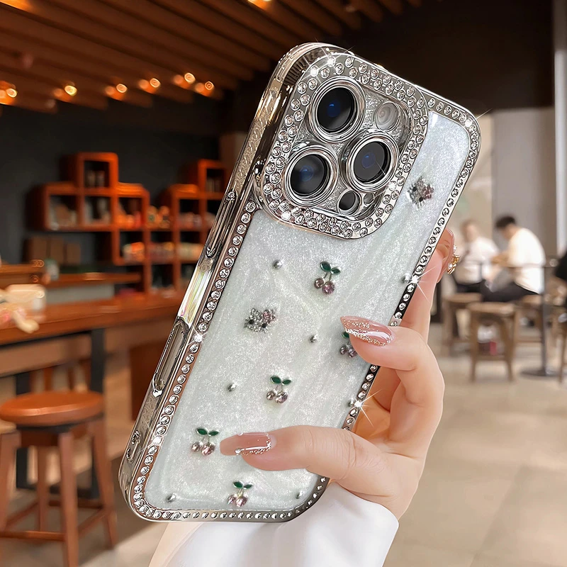 轻奢高级蝴蝶结适用苹果16手机壳iPhone15防摔14全包13网红12女款