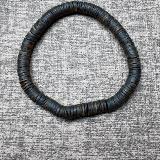 沉香手串似*星绿棋沉水片珠0.6/6.2