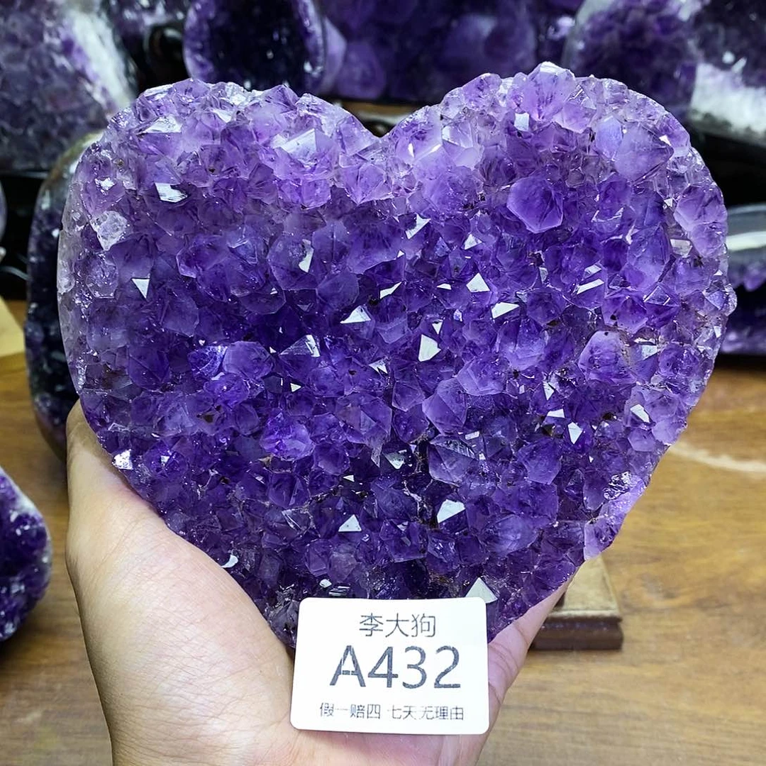 未镶嵌大型摆件（非配饰）紫晶