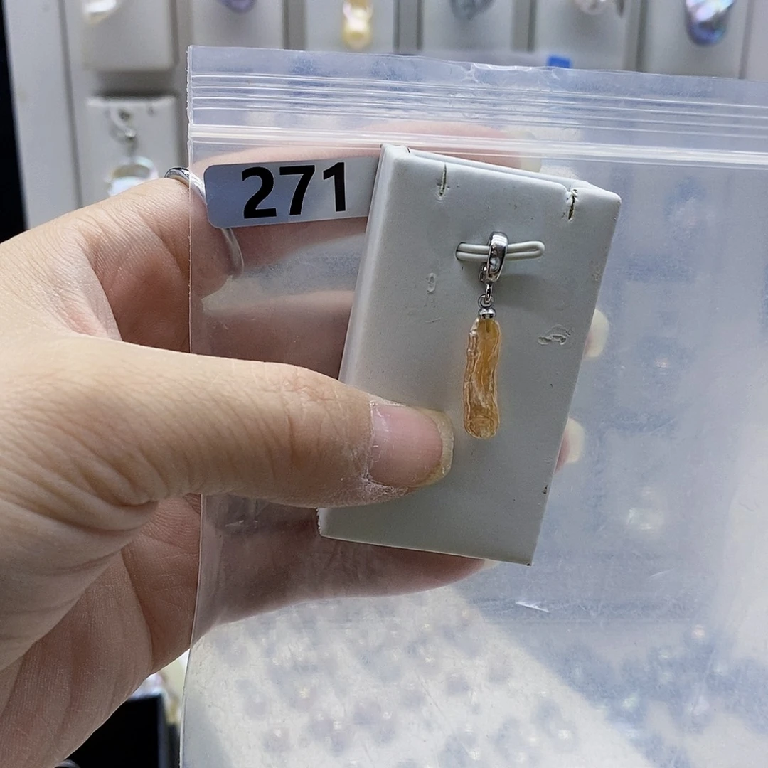颈饰合金淡水珍珠