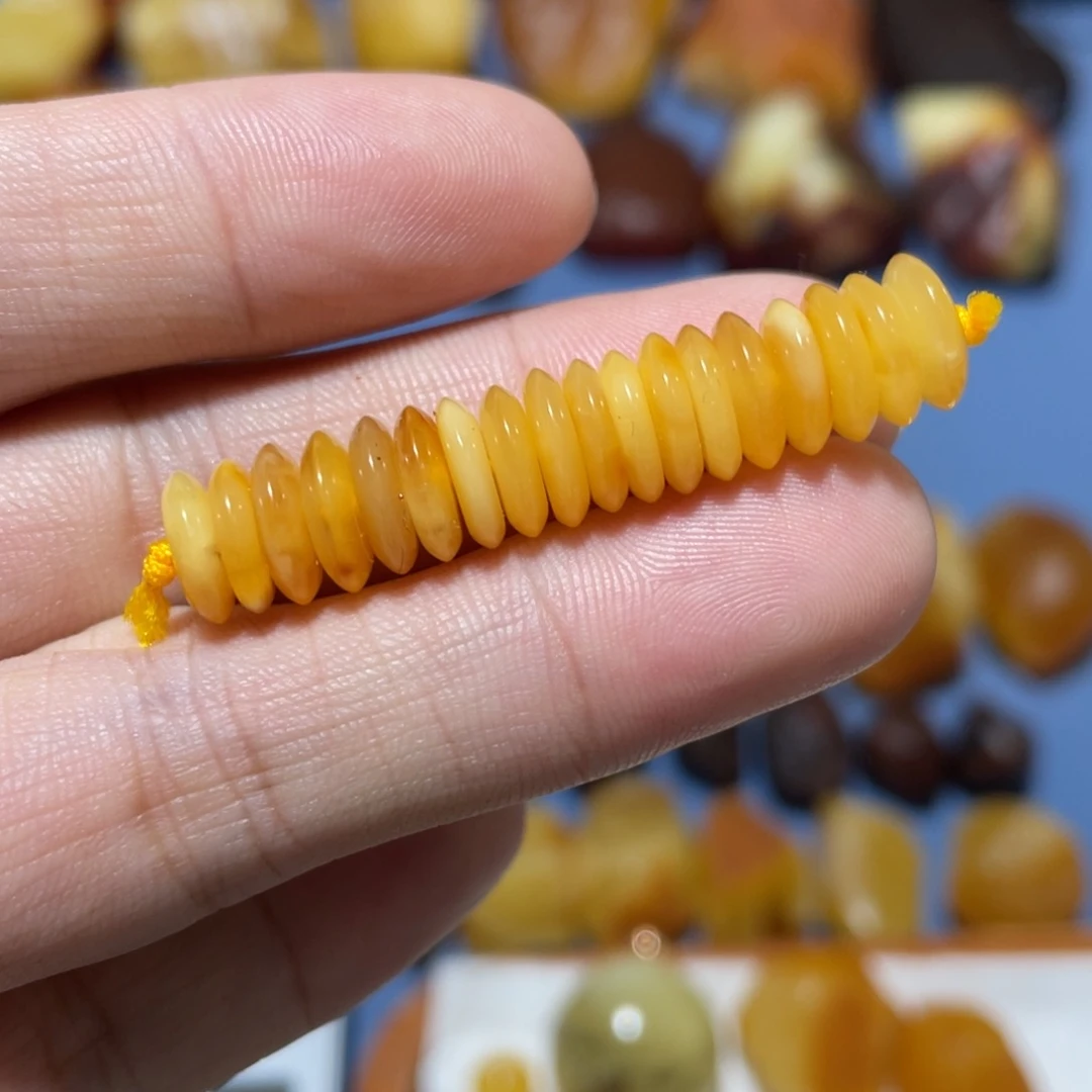定制蜜蜡未镶嵌隔片