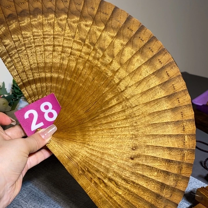 金丝楠荣*金丝楠木扇子