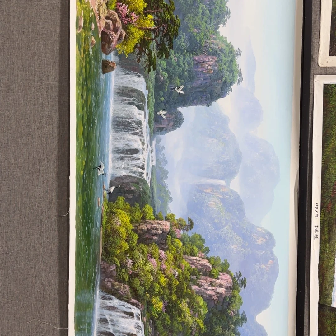 油画加油加油努力加油加油