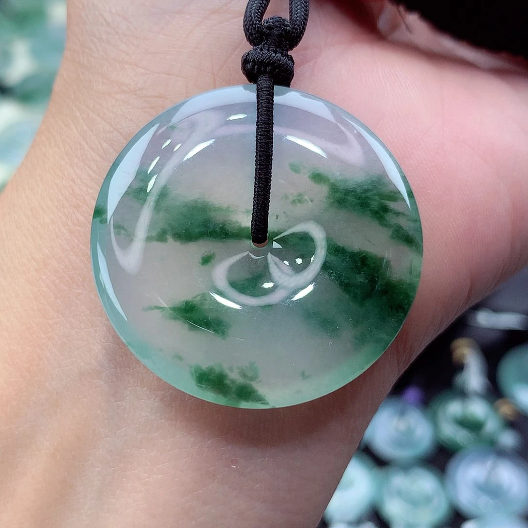 颈饰未镶嵌翡翠编号81尺寸34.1-5.6