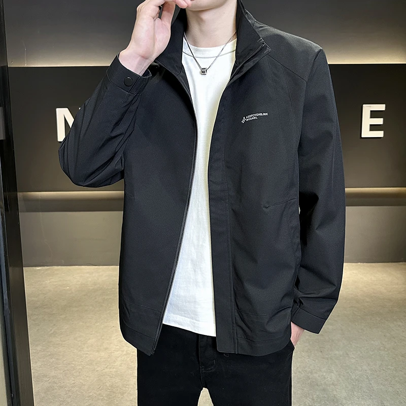 TUCANO/啄木鳥立领男秋季秋季男士宽松工装夹克春秋季时尚工装