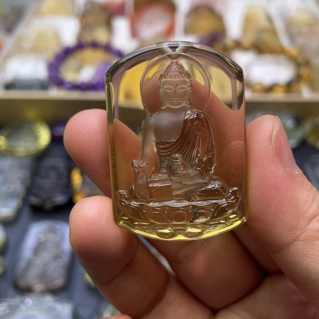 水晶颈饰未镶嵌定制