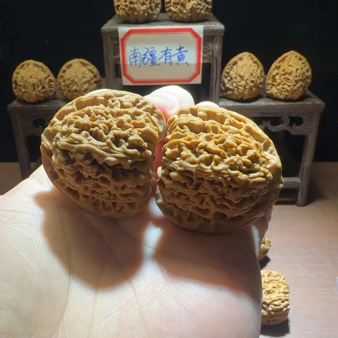 吊坠文玩核桃42三角
