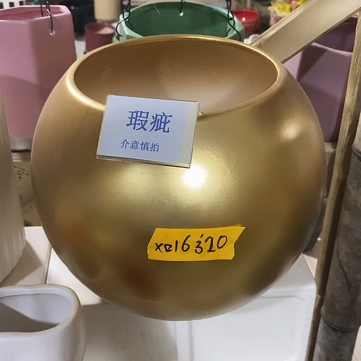 紫砂花盆多肉绿植盆瑕疵有孔
