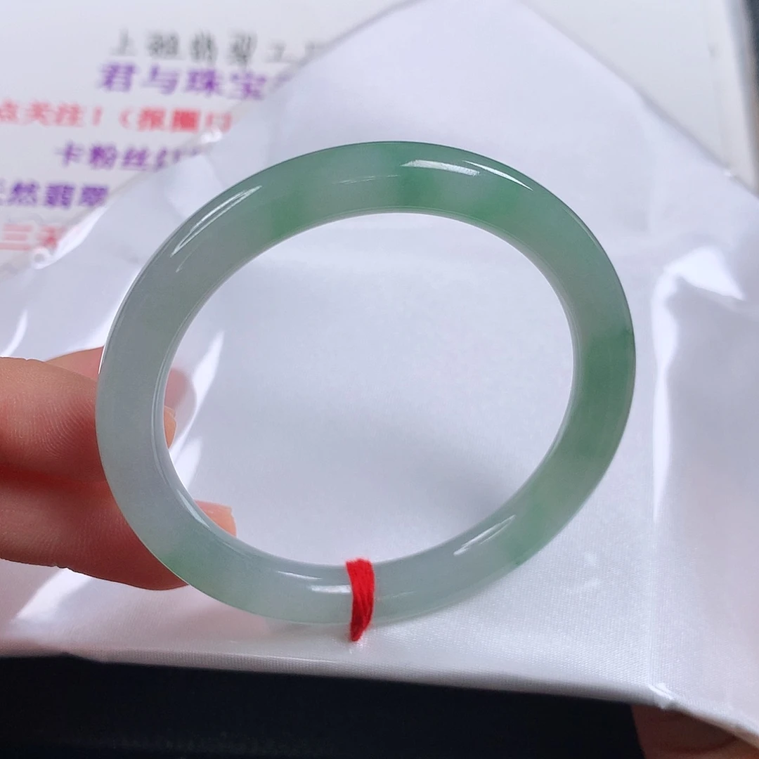 未镶嵌手镯翡翠 圆条⑨⑨
