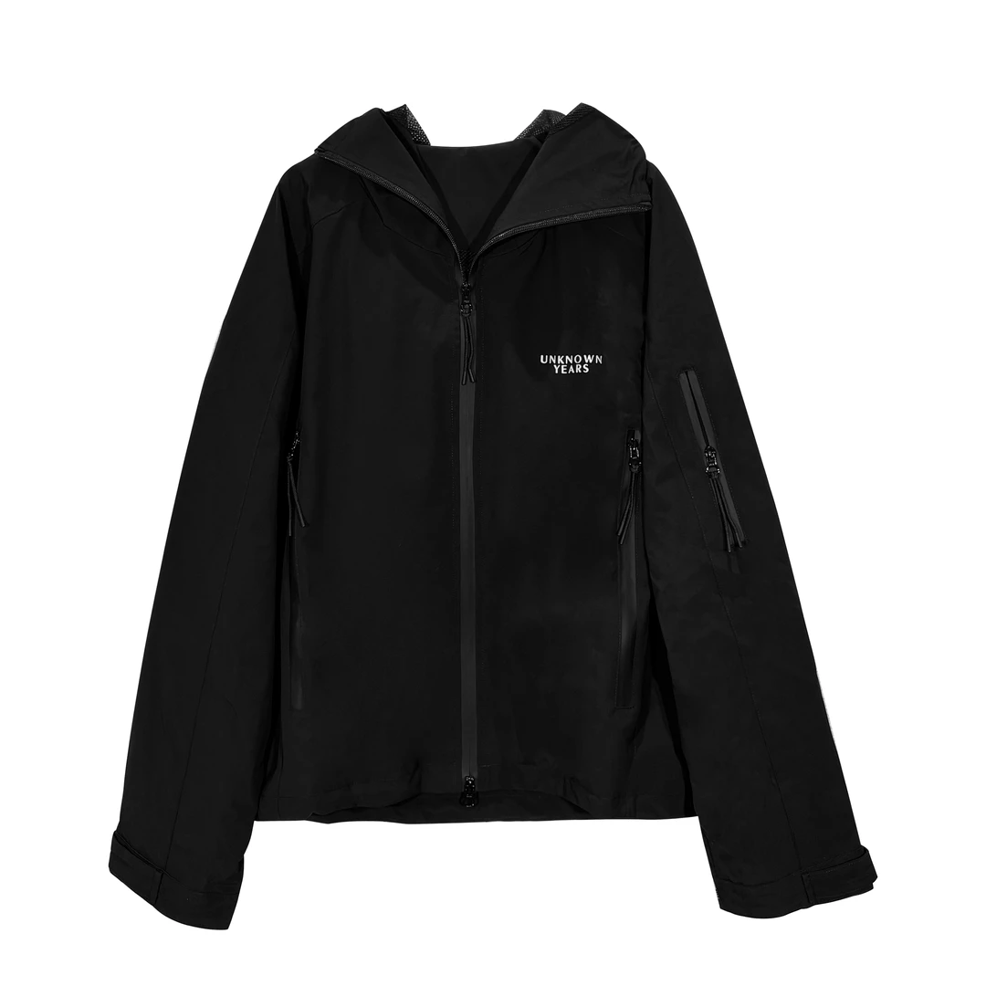 失物招领潮牌女装 2025秋季新款户外运动连帽冲锋衣外套3020