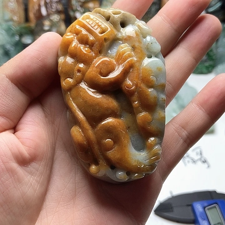 颈饰未镶嵌翡翠翡翠a货
