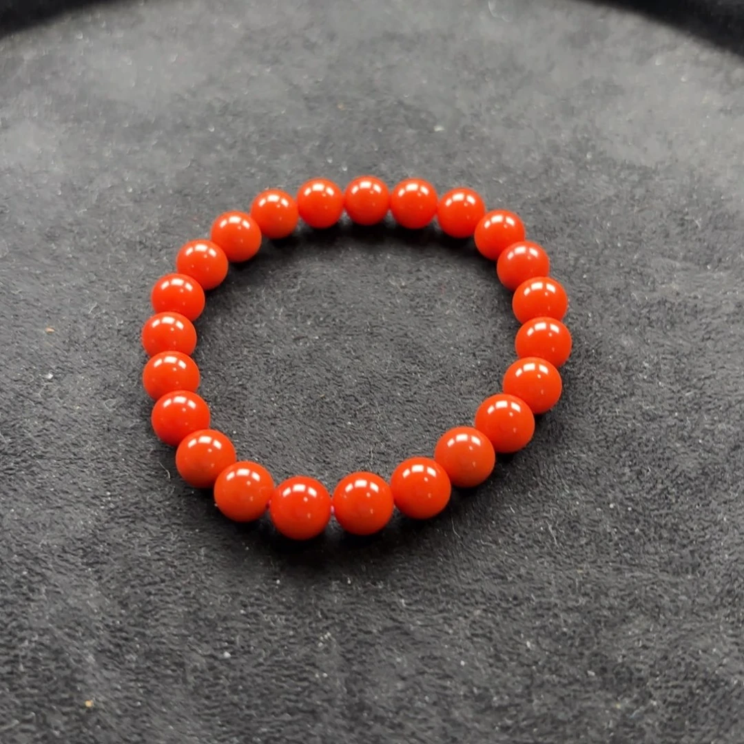 南红玛瑙8+手串未镶嵌