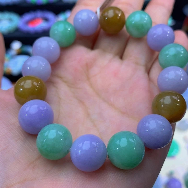 翡翠未镶嵌手链翡翠