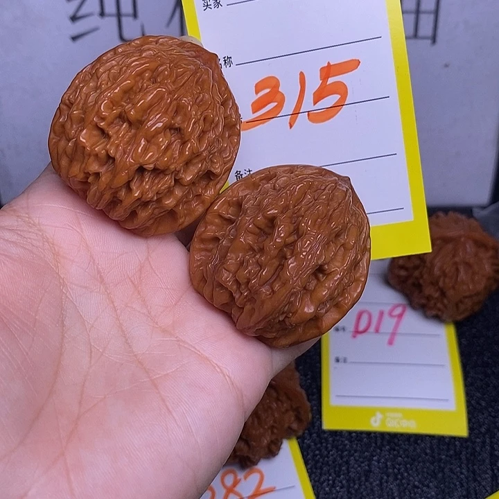 把件文玩核桃315/40虎头